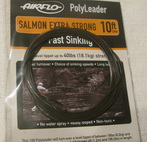10 ft (3 m) salmon extra strong polyleader 40 lb (18.1 kg) fast sinking Airflo